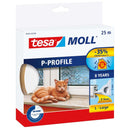Tätningslist P-list vit Tesa