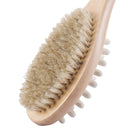 Bad- och massageborste i bambu 32 cm Spirella