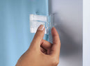Duschdrapericlips självhäftande 2-pack Kleine Wolke