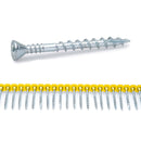 Spånskiveskruv bandad FZB elförzinkad 1000-pack FAST