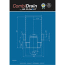 Dräneringsbrunn kombibrunn 110 mm svart Mrflowout