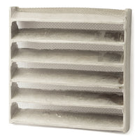 Ventilgaller aluminium med insektsnät Bårebo