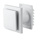 Blockventil Fresh 70 med 85 mm genomföringsrör