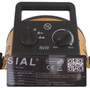 Värmefläkt 2 kW med PTC-element Sial