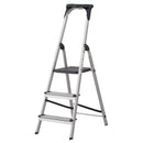 Trappstege WHS 2020 i anodiserad aluminium med verktygshylla W.steps