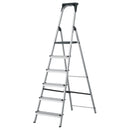 Trappstege WHS 2020 i anodiserad aluminium med verktygshylla W.steps