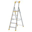 Trappstege WTS 55Pn i aluminium med halkskydd W.steps