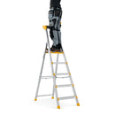 Trappstege WTS 55Pn i aluminium med halkskydd W.steps