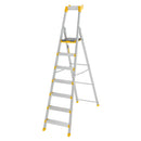 Trappstege WTS 55Pn i aluminium med halkskydd W.steps
