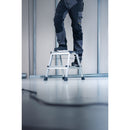 Trappall W 20TP i aluminium med stålbygel W.steps