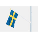 Fasadflaggset 75 cm med svensk flagga 40 cm Formenta