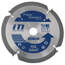 Sågklinga PCD 160x20 mm 4 tänder för fibercement Industrial