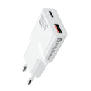 Väggladdare 30W USB-C och USB-A snabbladdare Everactive