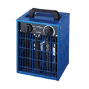 Värmefläkt 2 kW 230V med termostat BlueElectric