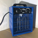 Värmefläkt 2 kW 230V med termostat BlueElectric