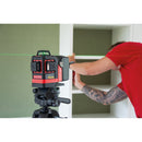 Multilinjelaser MC3D 18V grön 3x360° Futech