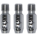 Ändhylsa för glasfiberstav 4,5 mm med RTG 6 mm gänga 3-pack Runpotec