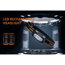 Pannlampa HL05G LED med sensor 200 lumen Superfire