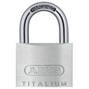 Hänglås 54TI/40 i titalium 3-pack 38 mm Abus