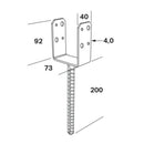 Stolphållare PSU FAST