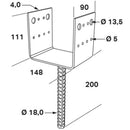 Stolphållare CSU FAST