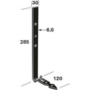 Torvtakskrok PRH varmförzinkad FAST