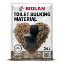Strömaterial för fritidstoalett 24 liter Biolan