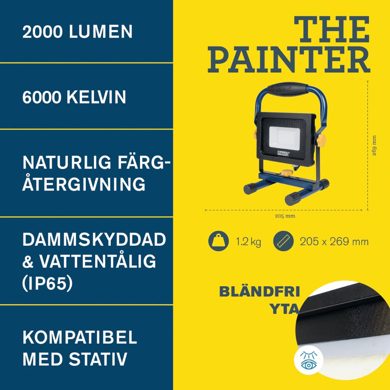 Arbetsbelysning The Painter Rapid