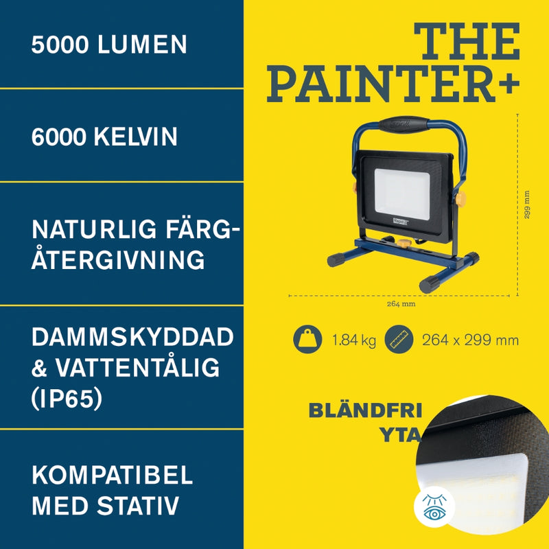 Arbetslampa The Painter+ Rapid