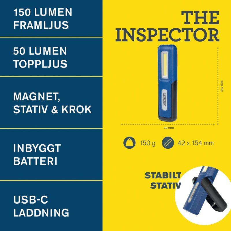 Arbetslampa The Inspector Rapid