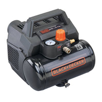 Kompressor Supersilent 6 liter 8 bar oljefri Black&Decker