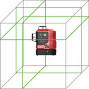 Multikorslaser Lino L6G grön 360° inkl batteri Leica