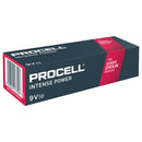 Batteri 9V Alkaline Intense Power 10-pack Procell