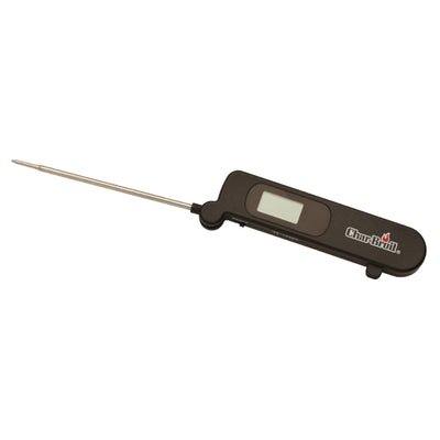 Digital termometer hopfällbar rostfri CharBroil