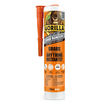 Monteringslim vit Gorilla