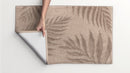 Badrumsmatta Ferya beige med halkskydd Grund