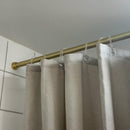 Draperistång Kreta titan med fjäder utan borrning Spirella