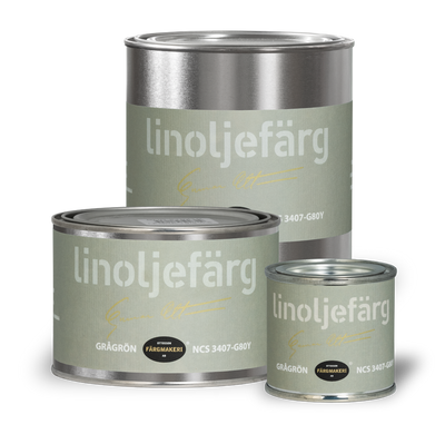 Linoljefärg Grågrön Ottosson
