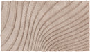 Badrumsmatta Caffi beige med halkskydd Grund