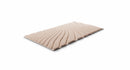 Badrumsmatta Caffi beige med halkskydd Grund