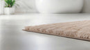 Badrumsmatta Caffi beige med halkskydd Grund