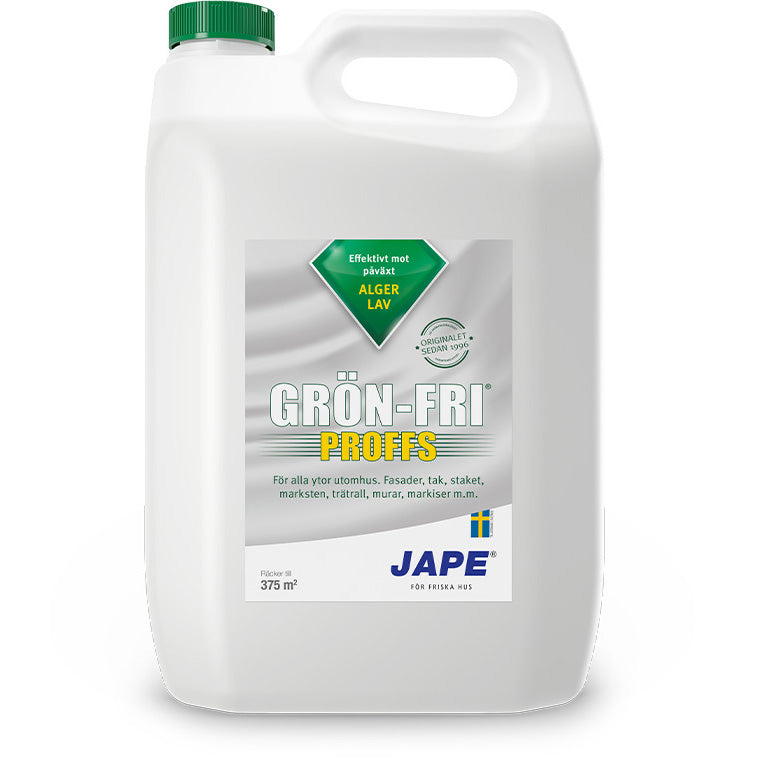Grön-Fri Proffs 5 liter Jape | Byggahus.se Shop