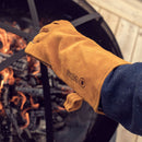 Grillhandskar i läder