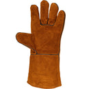 Grillhandskar i läder