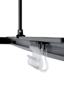 Draperiskena svart Stabil