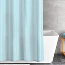 Duschdraperi Sanna grön/vit-randigt Kleine Wolke