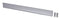 Duschsarg rak 110 cm Leijma