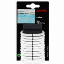 Draperiringar C-Minor 4x5,8 cm 12-pack Spirella