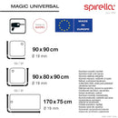 Draperistång Magic Universal Spirella