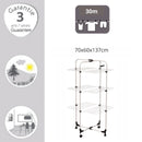 Torkställning 3 plan 30 meter Spirella